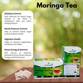 Moringa Tea  Energy Booster, Suger & B.P Control