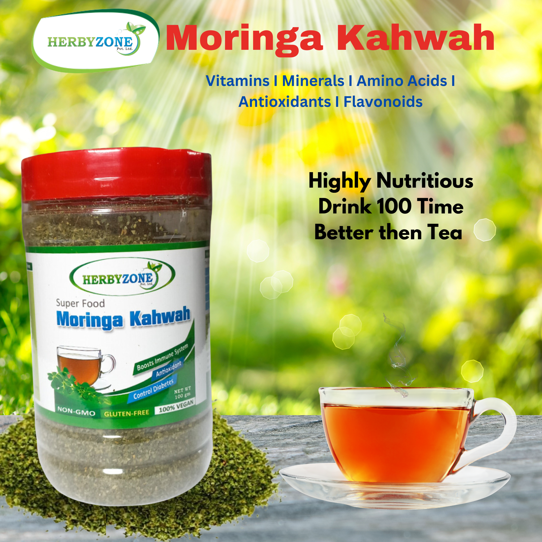 Moringa Khawa  B.P Control, Sugar Control, Energy Booster